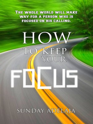 cover image of How to Keep Your Focus